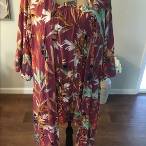 Express Romper with a Shaw.